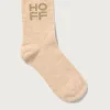 Herren HOFF BEIGEFARBENE KASCHMIR-SOCKEN