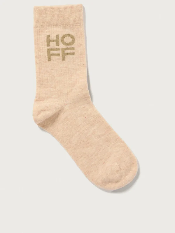 Herren HOFF BEIGEFARBENE KASCHMIR-SOCKEN