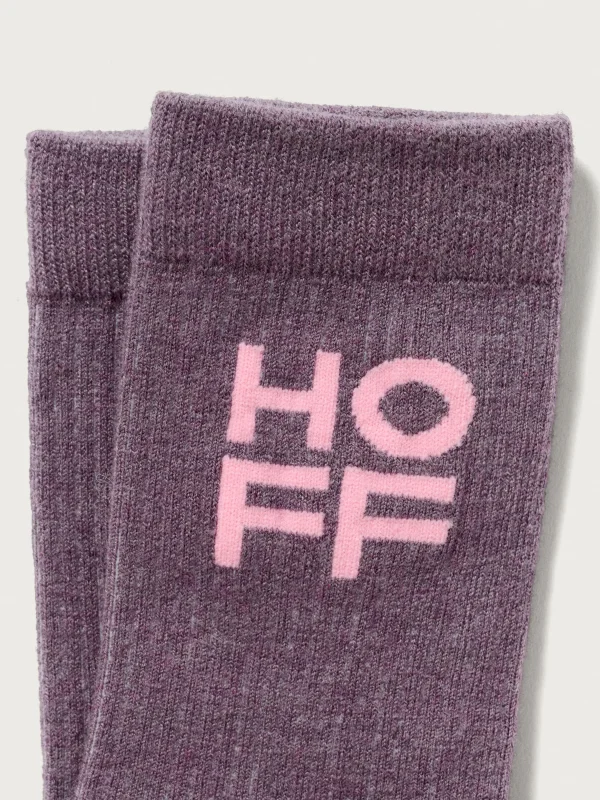 Herren HOFF LILA KASCHMIR-SOCKEN