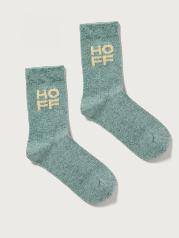 Herren HOFF MINTFARBENE KASCHMIR-SOCKEN