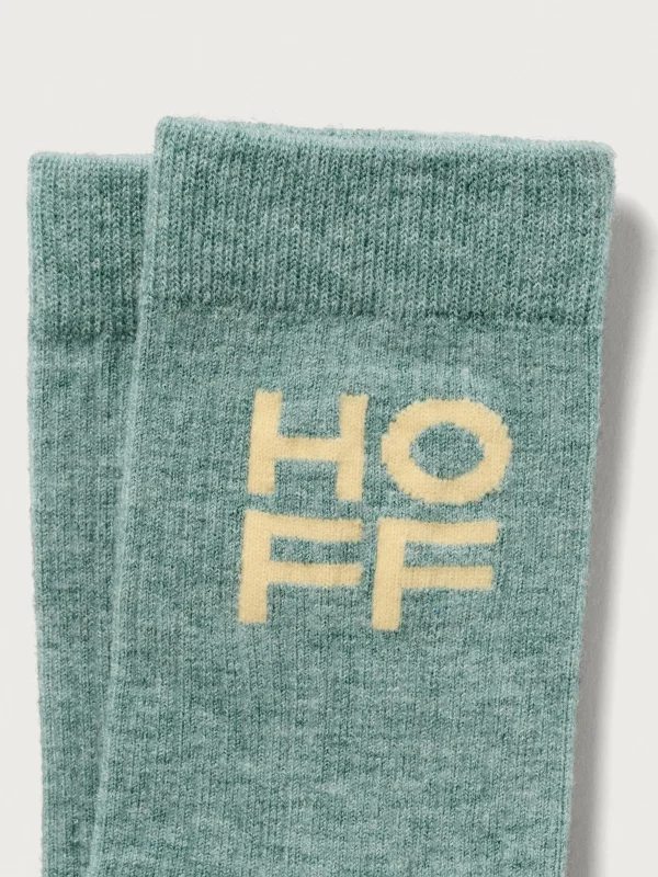 Herren HOFF MINTFARBENE KASCHMIR-SOCKEN