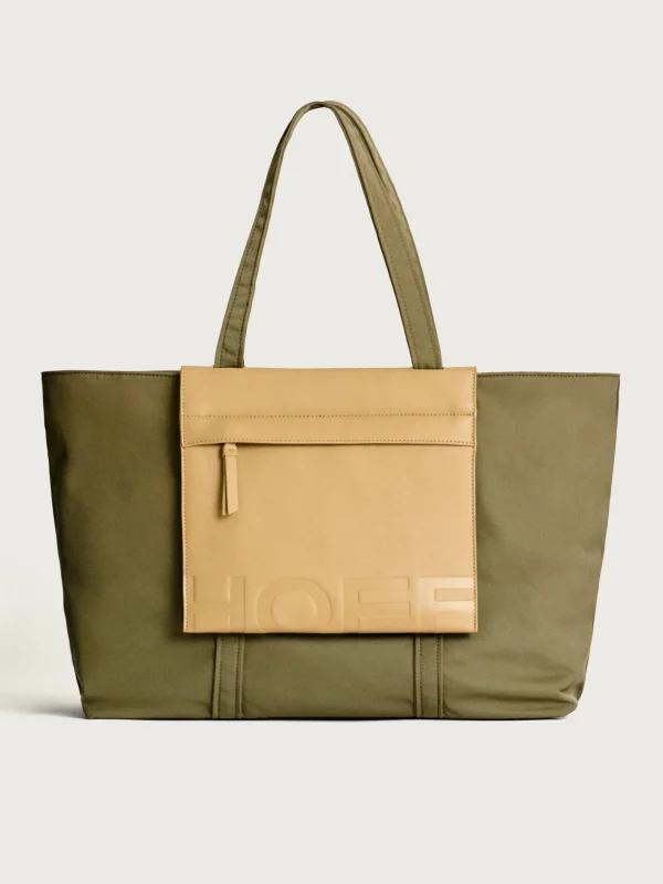 Damen HOFF SHOPPER NYLON DAILY KHAKI